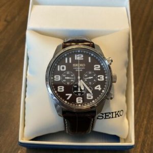 Seiko Chronograph Solar V175 0CG0 Large Face Watch Works | WatchCharts