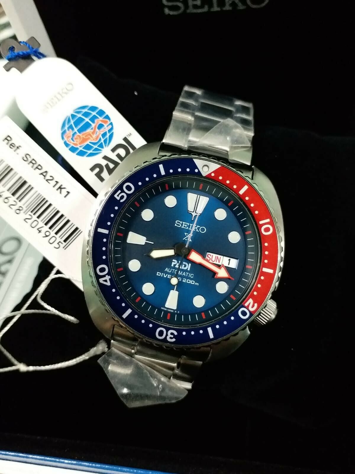 Seiko Prospex Special Edition Padi Turtle SRPA21K Automatic