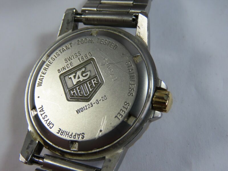 Tag Heuer Professional WD1223 G20 Quartz Men s Watch WatchCharts