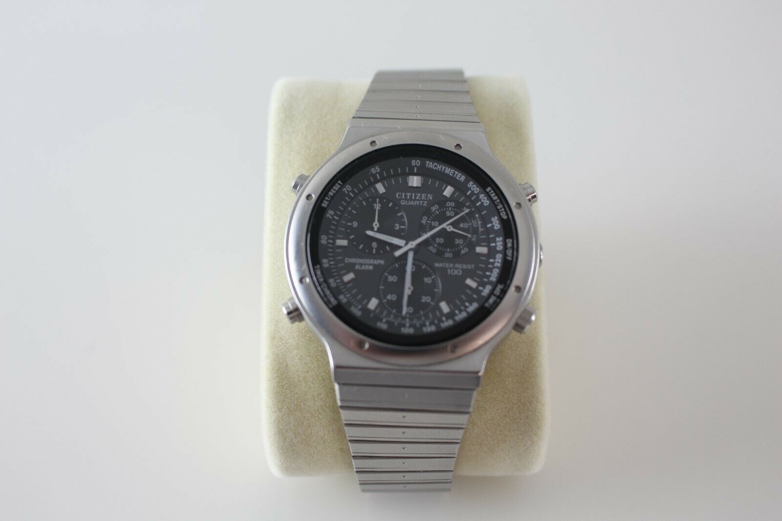Vintage Citizen Chronograph Uhr Alarm Cal. 3530 - 351061 TA Sehr 
