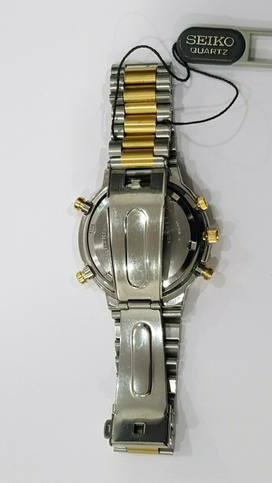 Seiko 7T59 - 6A00 1/100 Sec Sports 150 Quartz Chronograph-RARE