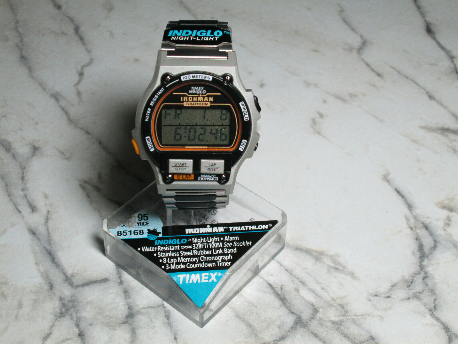 TIMEX × BEAMS INDIGLO 腕時計 Timex Indiglo Ironman Triathlon 85168 Digital Wrist Watch New