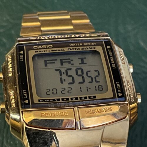 Casio db360 gold best sale