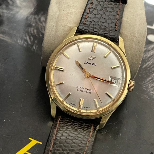 【値引無し】1970 ENICAR STAR JEWELES ビンテージ Enicar Star jewels vintage automatic men's watch | eBay