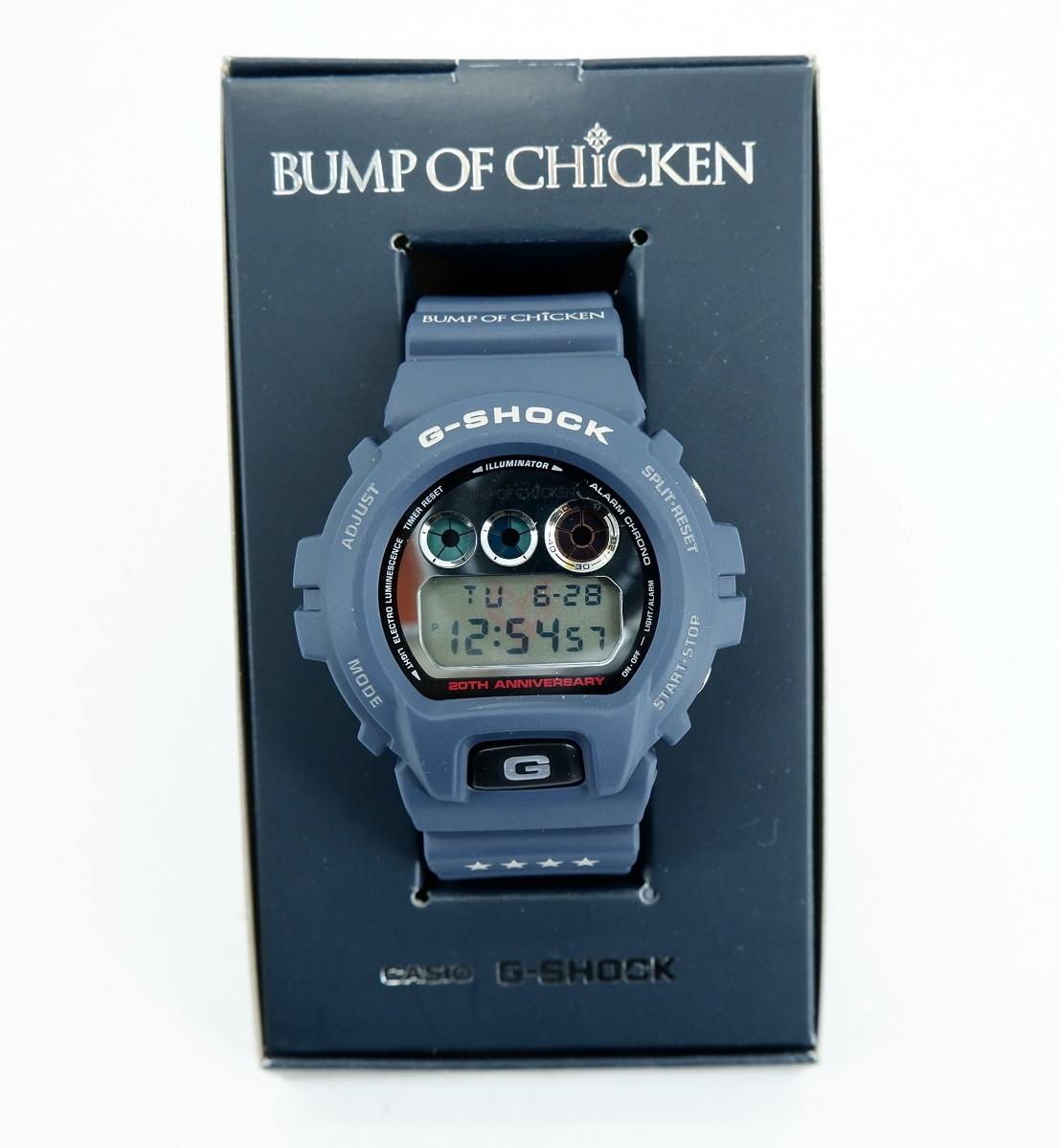 G-SHOCK × BUMP OF CHICKEN DW-6900FS G-SHOCK bump of chicken collaboration  digital watch watch watch watch navy battery CASIO Casio | WatchCharts  Marketplace