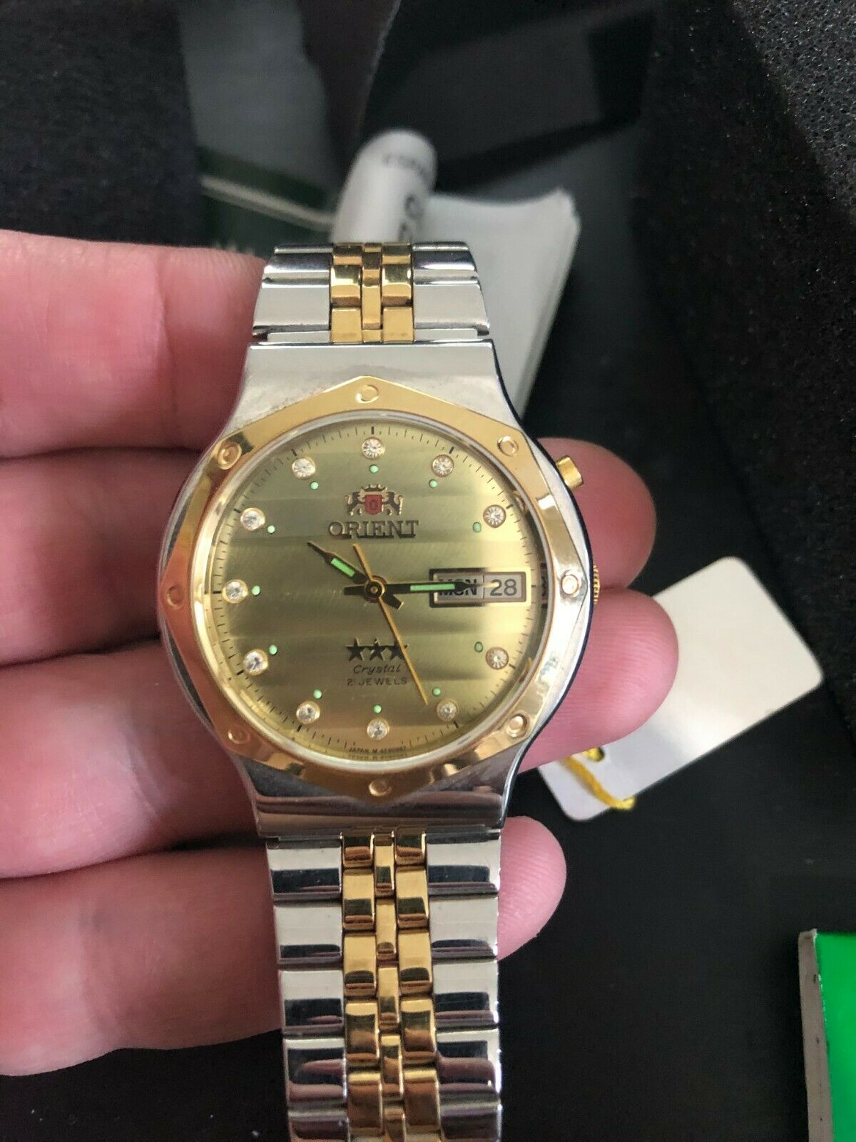 ORIENT オリエント THREE STAR スリースター 腕時計 CRYSTAl