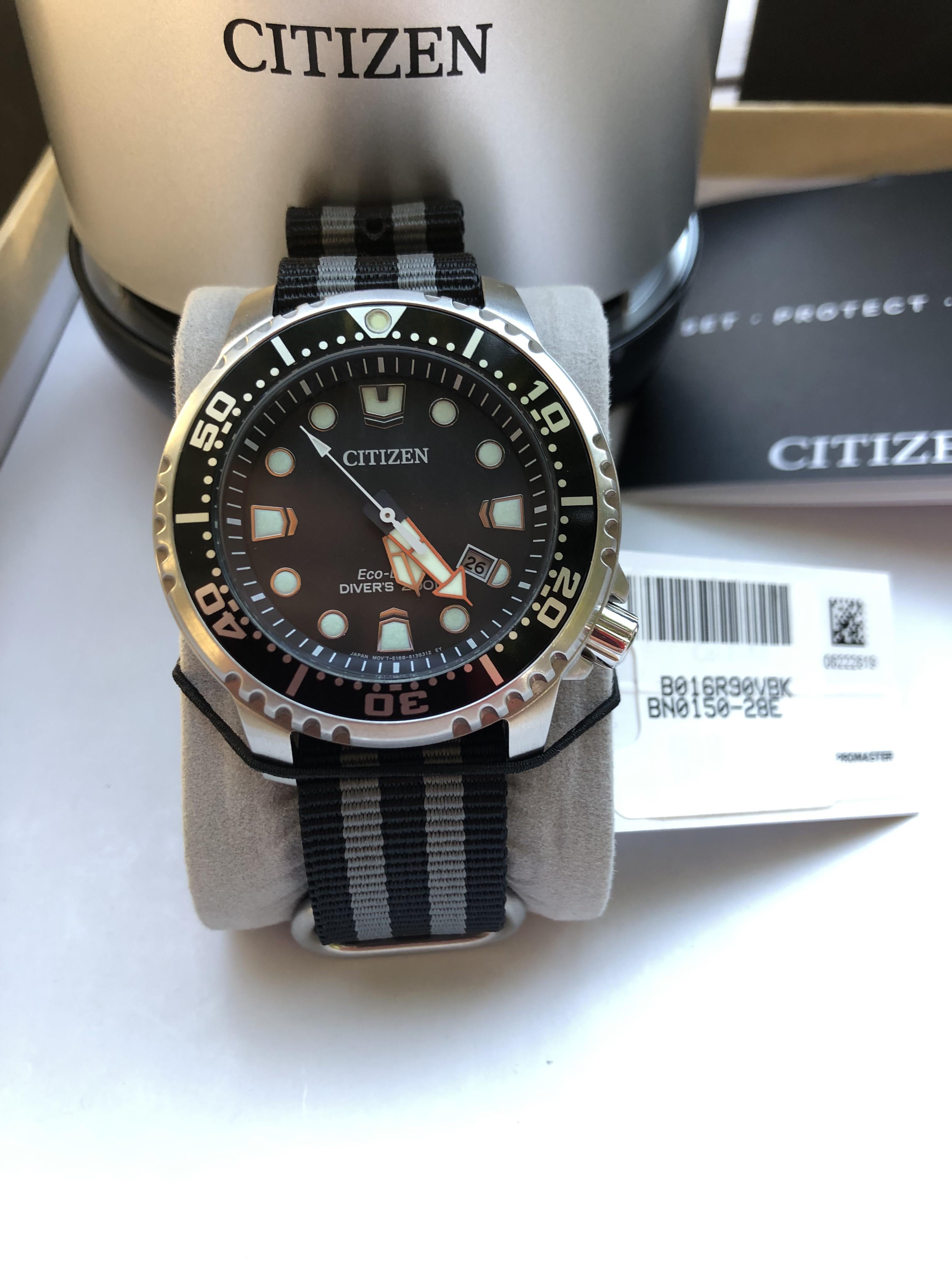 WTS Citizen ProMaster Diver. BN0150 28E 160 shipped