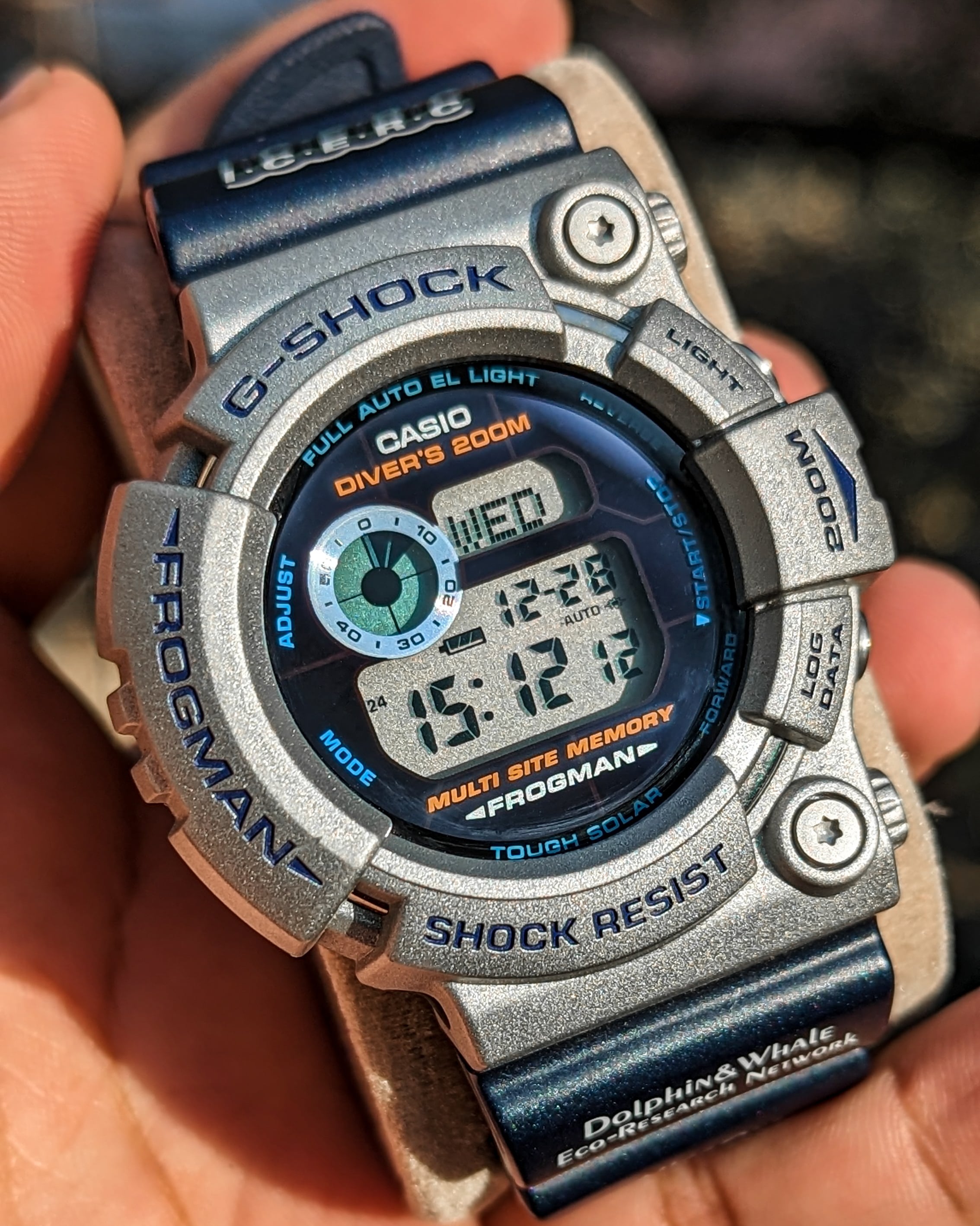 WTS] NOS CASIO G-SHOCK FROGMAN Dolphin & Whale Eco-Research W0608