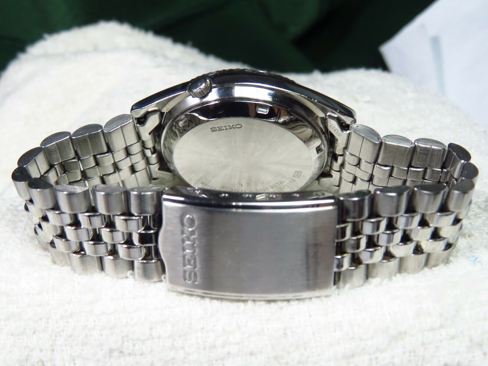 SEIKO 5 Oyster Jubilee style SKXJ89 Automatic watch { 7S26