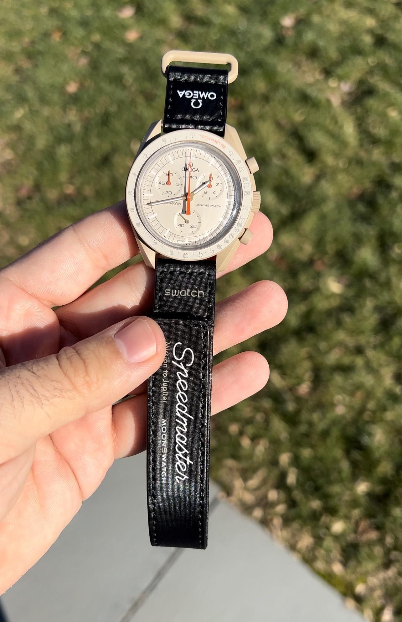 オメガスウォッチ OMEGA × SWATCH JUPITER おまけ付き - 腕時計(アナログ)