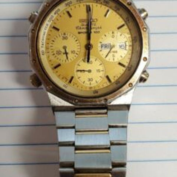 Vintage Seiko 7a38-702a chronograph watch | WatchCharts