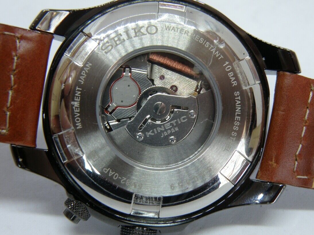 MEN S SEIKO 5M82 0AP0 AUTOMATIC KINETIC WATCH RARE VGC BOXED PLEASE READ WatchCharts Marketplace