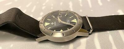 Zodiac ZO9203 Super Sea Wolf 53 Skin Automatic Black Leather Watch