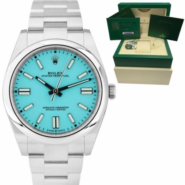 rolex 124300 tiffany