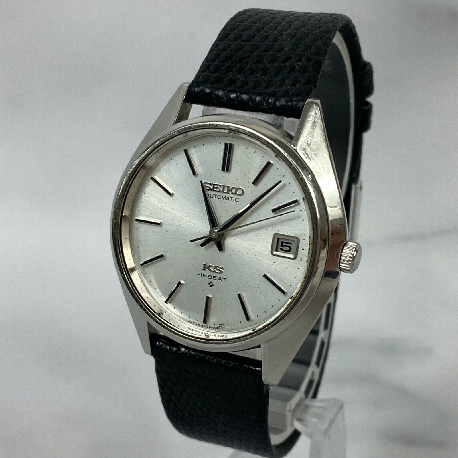 SEIKO Automatic KING SEIKO 5625-8001 HI-BEAT Date Mens Watch Vintage ...