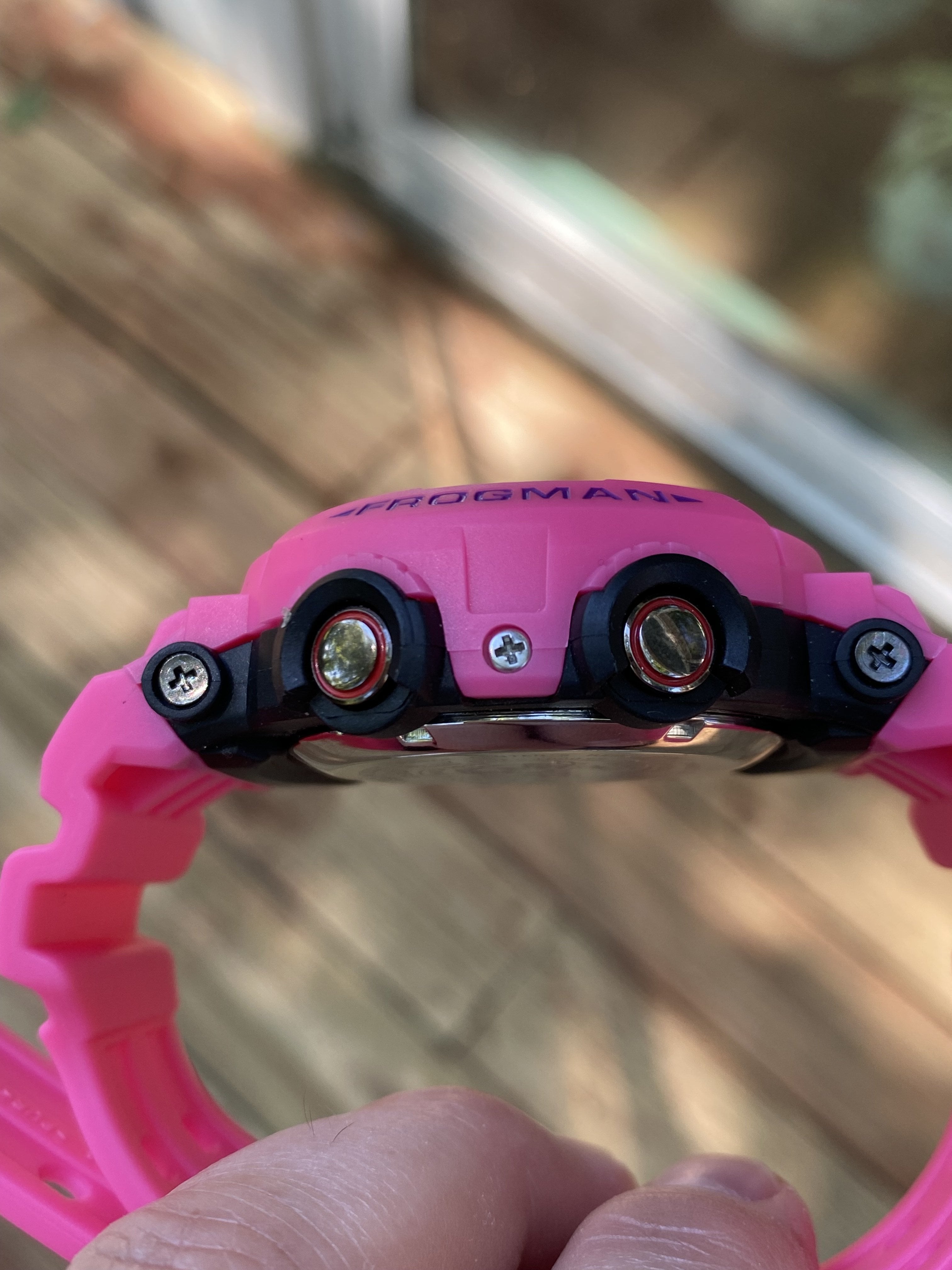 Casio G-Shock Frogman GWF-1000SR Sunrise Purple Pink Atomic Solar