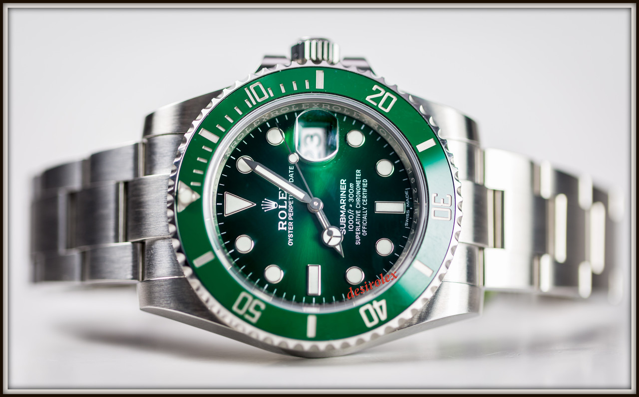 Rolex green outlet hulk price