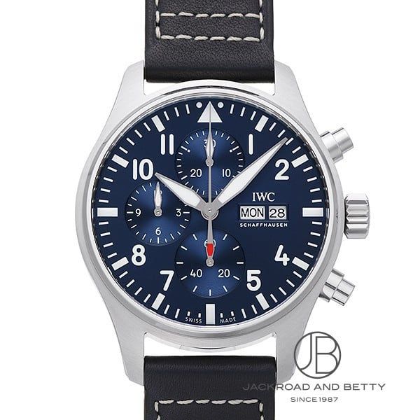 IWC Pilot's Watch Chronograph Stainless Steel (378003) Market Price ...