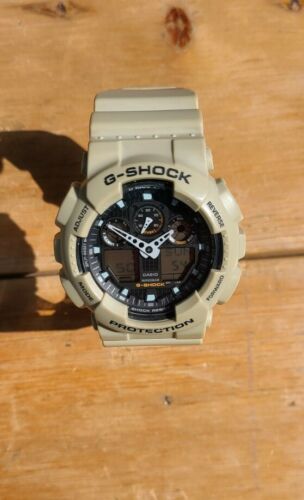 Casio G-Shock Sand Desert Military Watch GA100SD-8A NEW BATTERY! EUC! NO  RSRV! | WatchCharts Marketplace