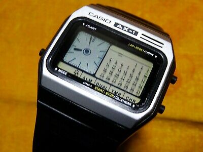 VINTAGE CASIO 1982 MELODY CALENDAR (118) AX-1 REPLACED NEW BAND