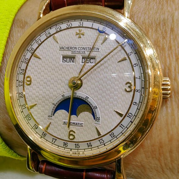Vacheron Constantin Historiques Triple Calendar. Ref 47050