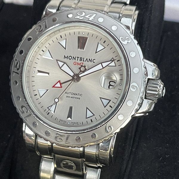 FS Montblanc Sport XL GMT Automatic 7061 / 8469 Watch Full Set Running