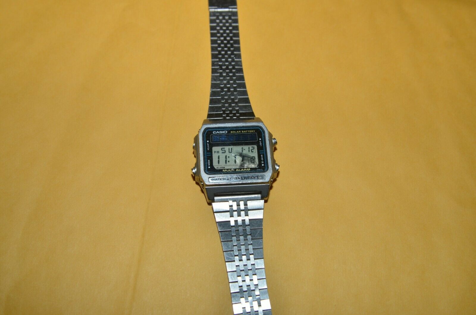 CASIO dw2000 ジャンク Casio Multi Alarm Dw-2000 japan used rare Operation