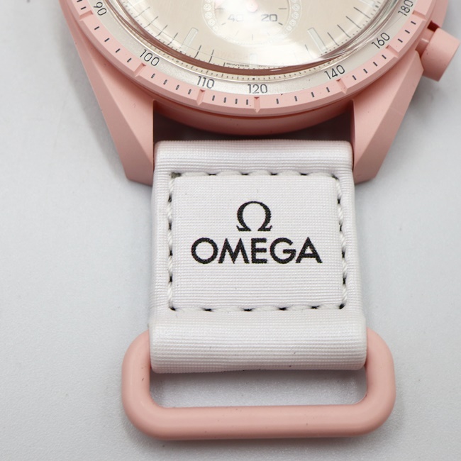 オメガ×スウォッチ　ピンク　MISSION TO VENUS SO33P100 MISSION TO VENUS - Bioceramic MoonSwatch Collection