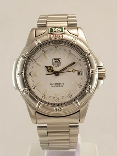 GENT S SWISS TAG HEUER 4000 AUTOMATIC 699.706KA SAPPHIRE STAINLESS