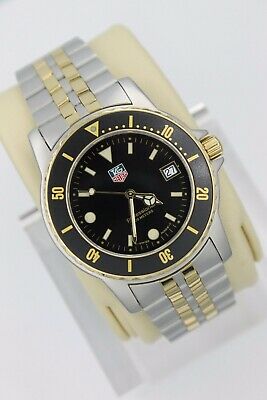 Tag Heuer WD1220 Gold 1500 Professional Watch Mens 925.206 JUMBO