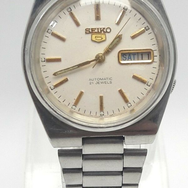 VINTAGE SEIKO 5 7009-3130 A2 AUTOMATIC 17J MEN'S WATCH (1807) | WatchCharts