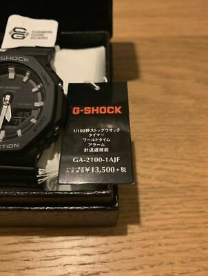 Casio Watch G Shock Carbon Core Guard Ga 2100 1ajf Men S Black From Japan 1aer Watchcharts