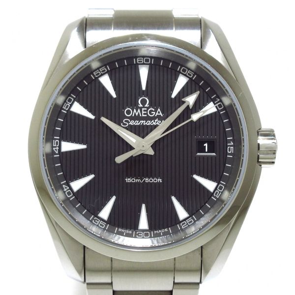 [New] [Used] OMEGA Seamaster 150 Aqua Terra Watch SS / Tapestry Dial ...