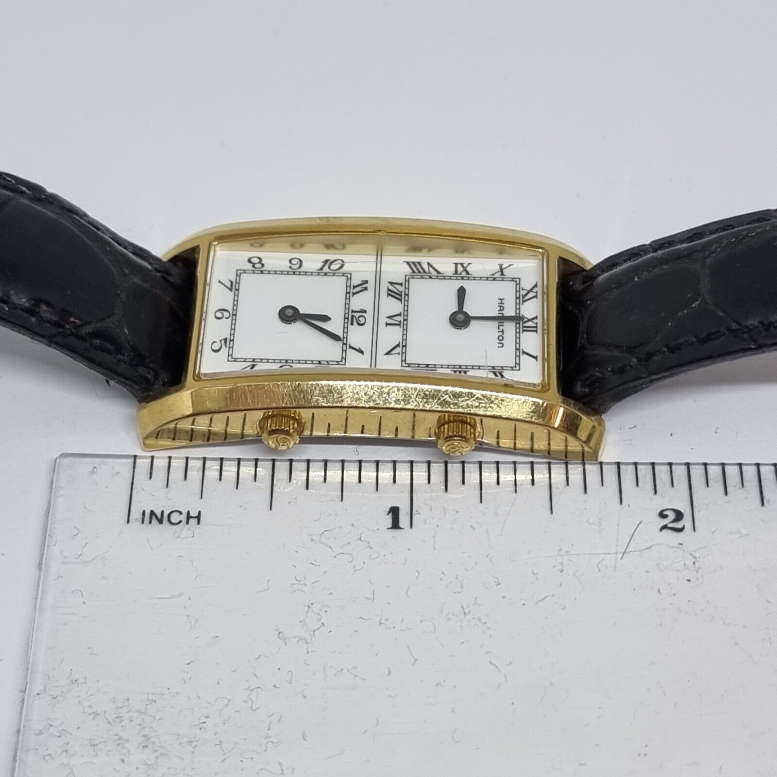 HAMILTON American Traveler Dual Time 6232 Quartz Men's Watch