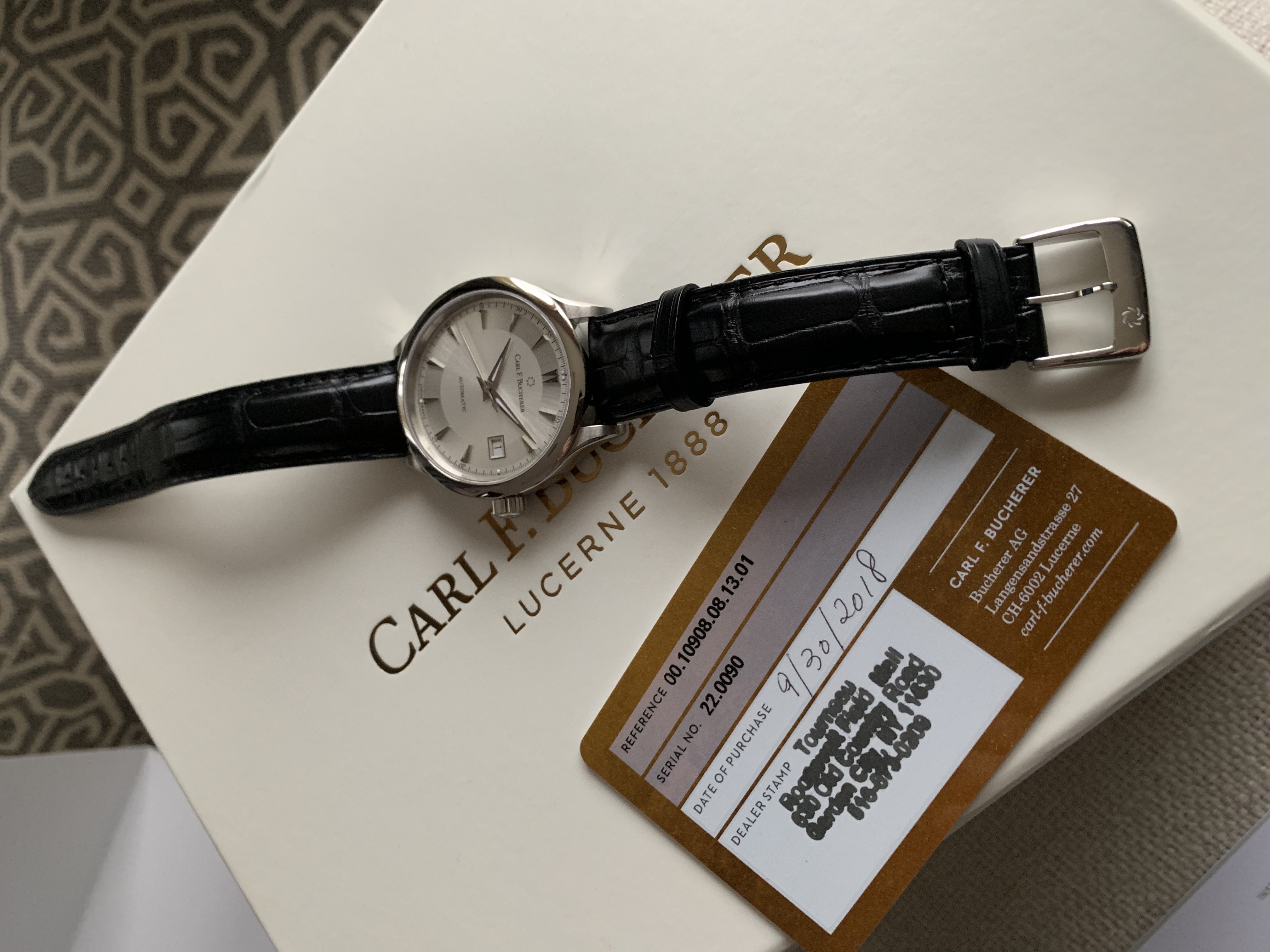 FSOT Carl F. Bucherer Manero Autodate 00.10908.08.13.01 John