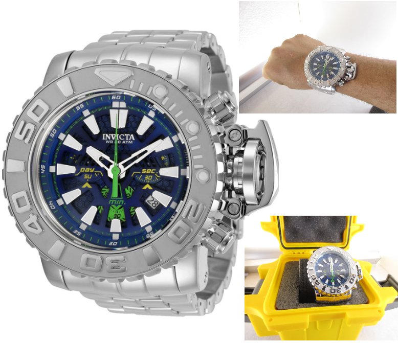 Invicta Sea Hunter Men's High Polish Gen III 70mm Swiss