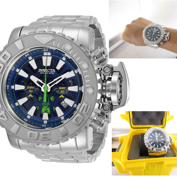 Invicta Sea Hunter Men's High Polish Gen III 70mm Swiss Chronograph 31466 |  WatchCharts Marketplace