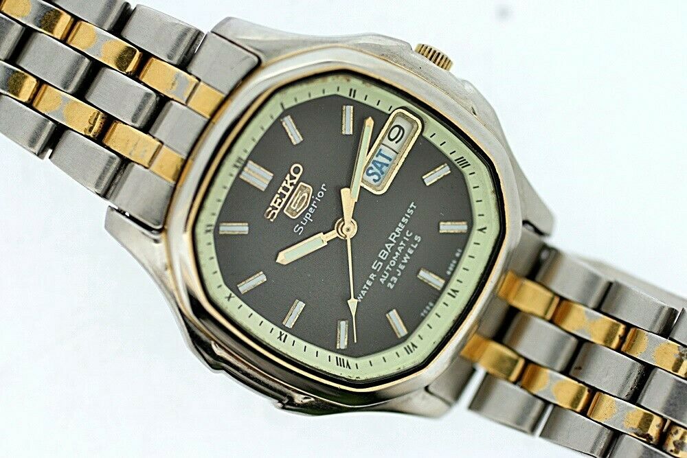 seiko 5 superior automatic 23 jewels 7s36