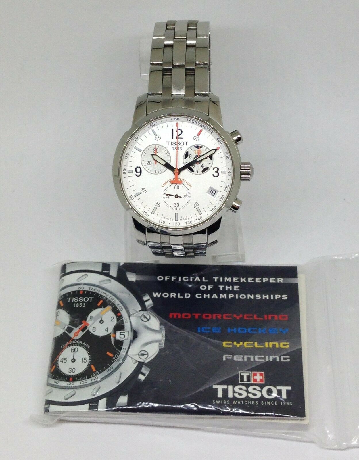 TISSOT Michael Owen Limited Ed. Chronograph Quartz Watch. 40mm