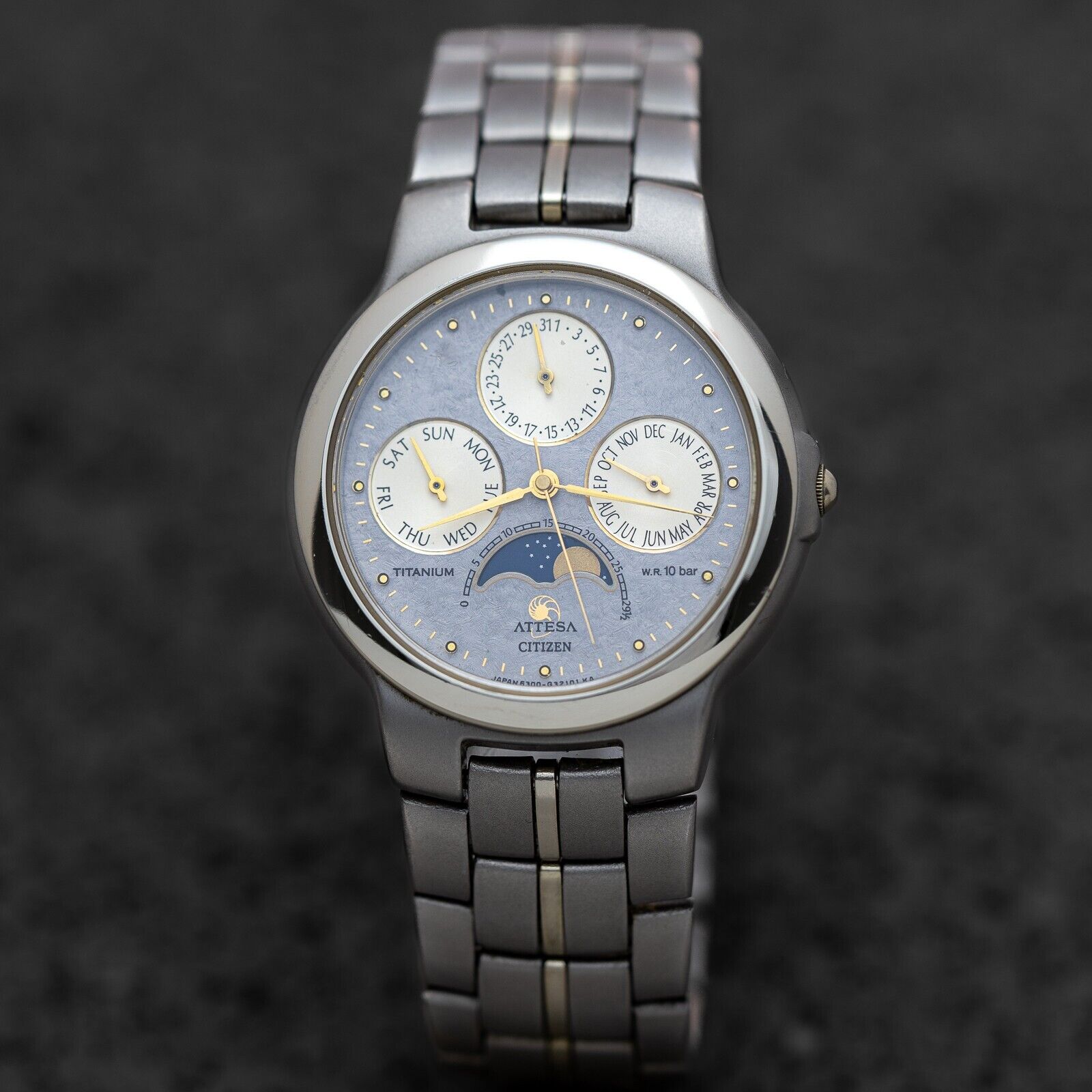 CITIZEN ATTESA Moon Phase Triple Calendar 6300-G30879 | WatchCharts  Marketplace