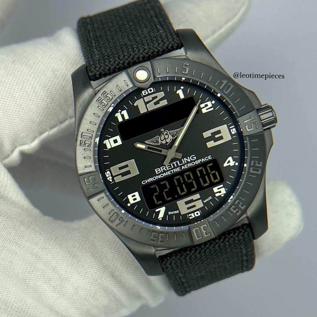 breitling aerospace evo black titanium