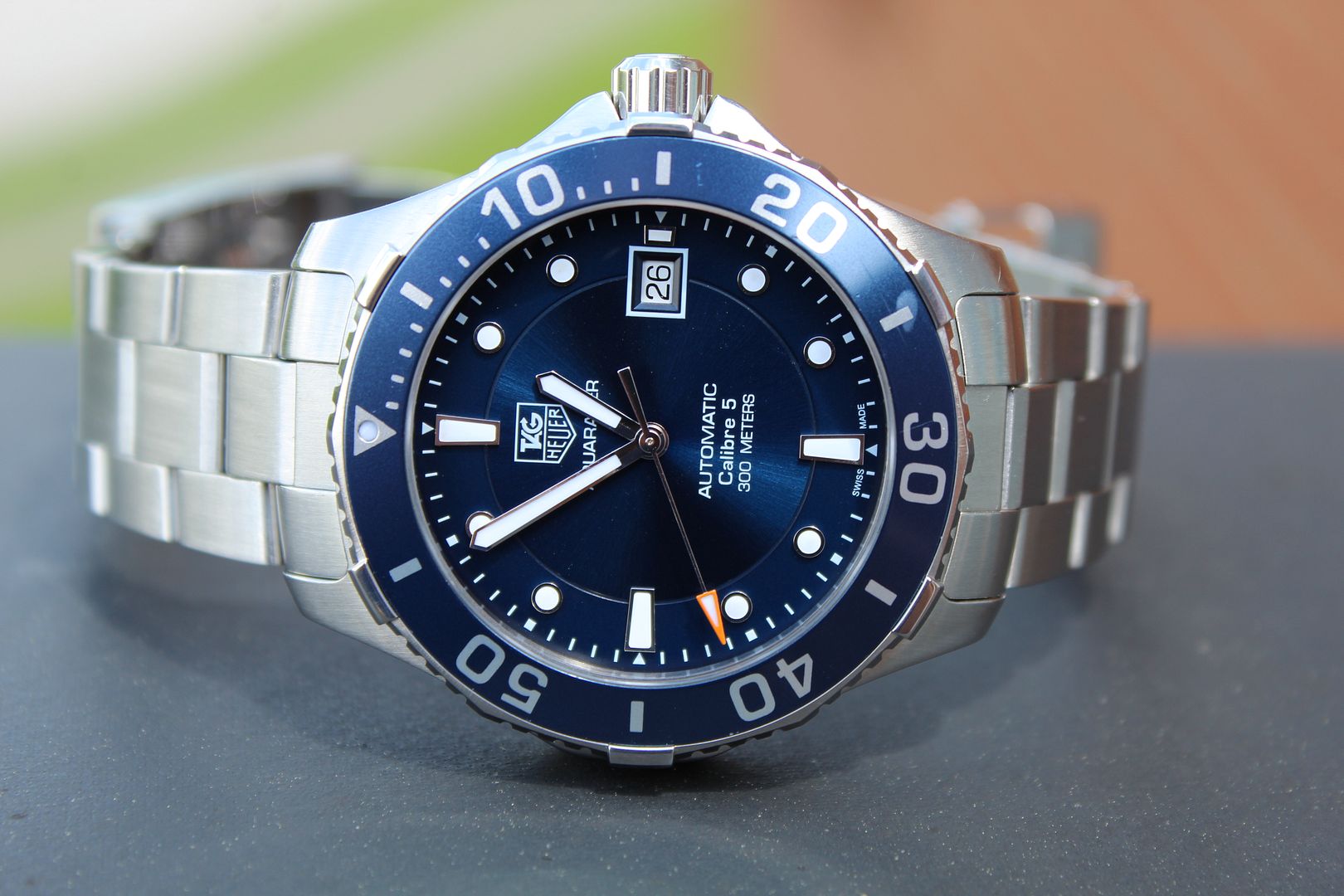 Tag Heuer 300M Aquaracer WAN2111.BA0822 Blue Dial 41mm Calibre 5