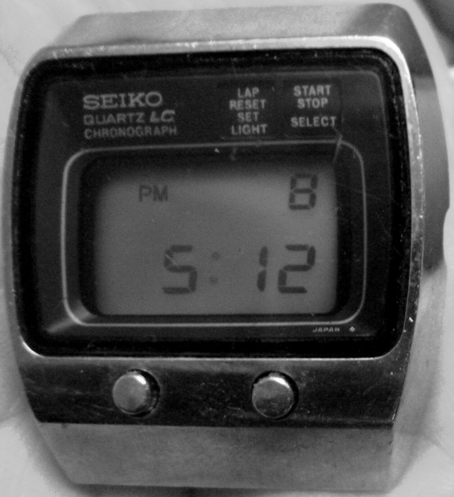 seiko quartz lc chronograph