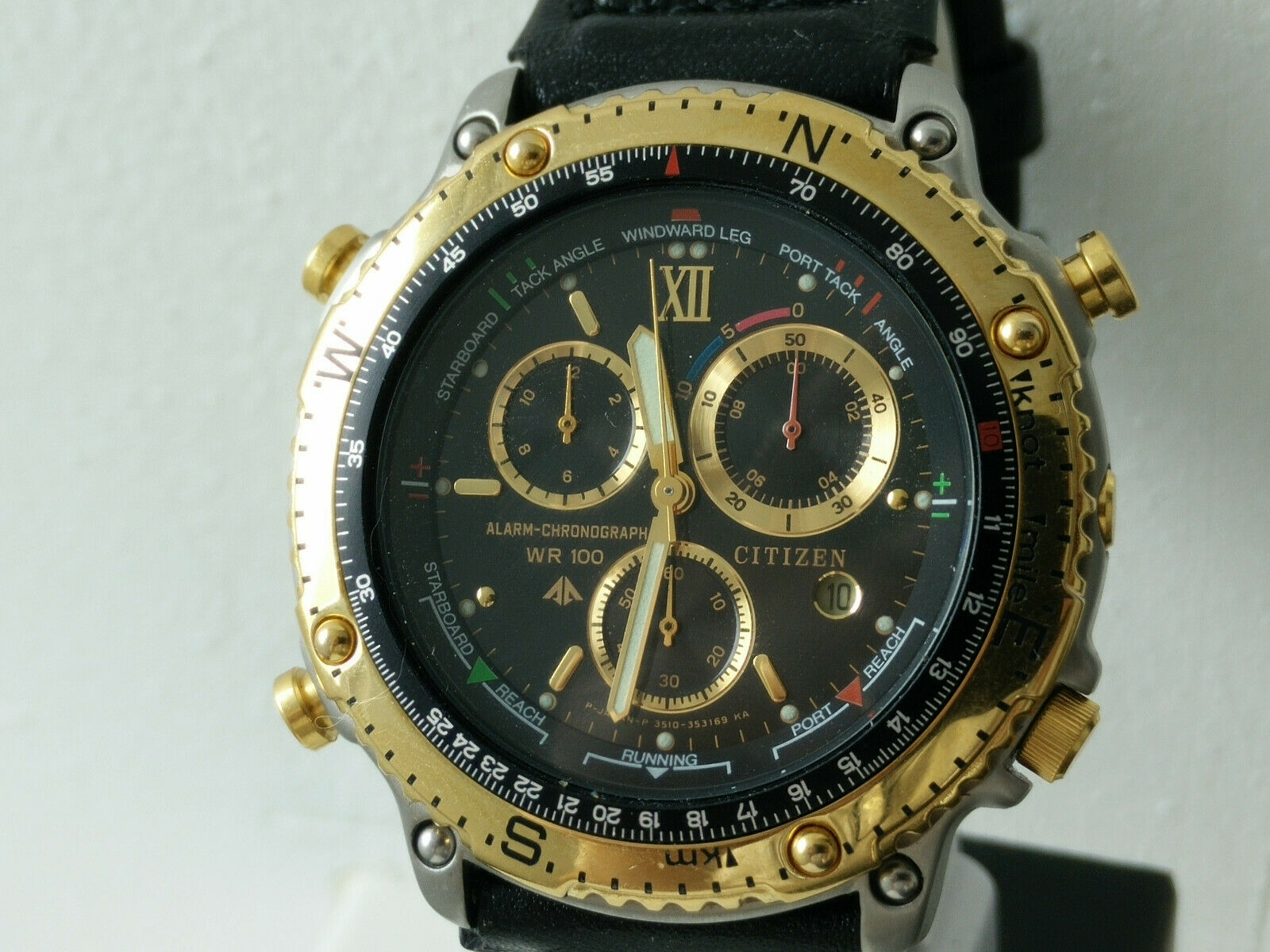 Citizen Promaster WR100 3510-351967 Alarm Chronograph Quartz Mens