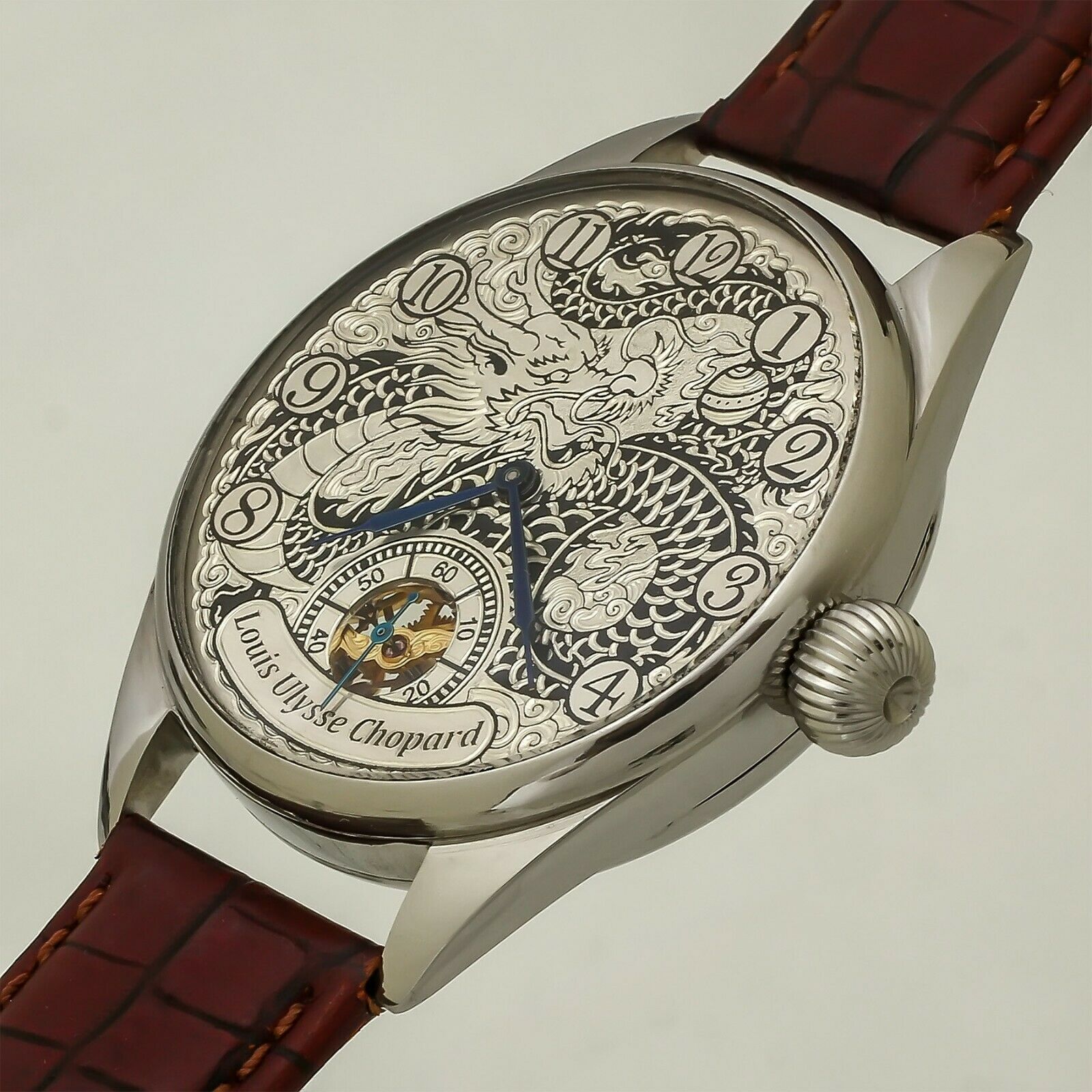 LOUIS ULYSSE CHOPARD L.U.C movem SWISS Skeleton Hand Engrav