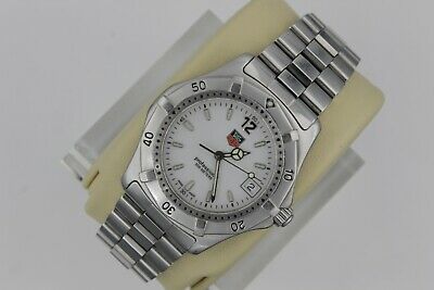 Tag Heuer 2000 White WK1111.BA0317 Classic Professional SS Watch