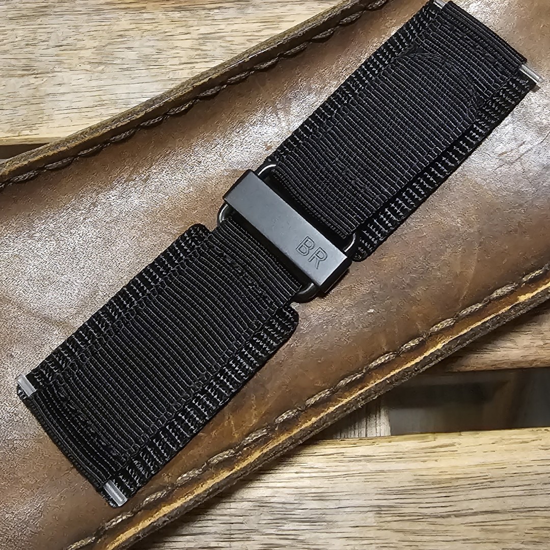 Bell and ross hot sale velcro strap