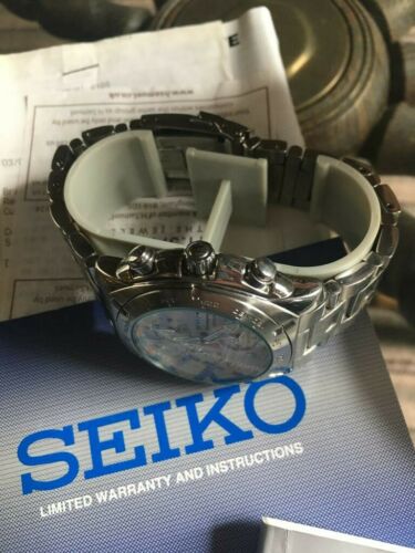 Mens Seiko Analogue quartz  1/5 ALARM Chronograph Watch |  WatchCharts