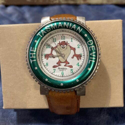 Tasmanian Devil Taz Watch Armitron Quartz 1994 2200 67 Warner Bros