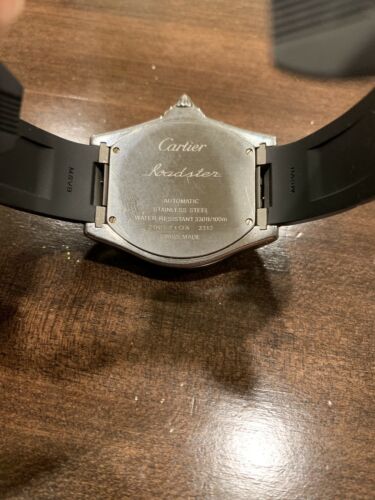 Cartier Roadster Watch Reference Number 